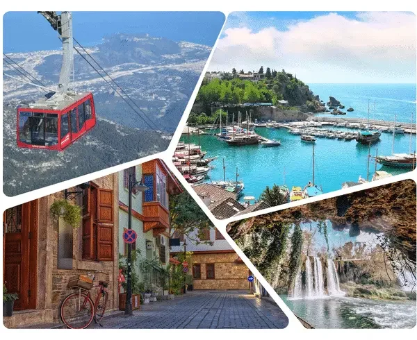 Antalya City Tour + Olympos Cable Car