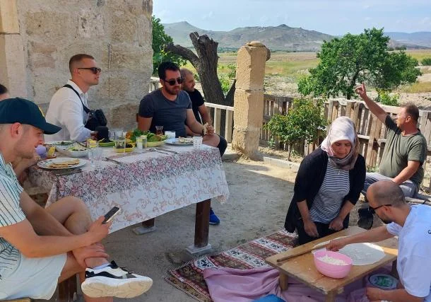 Cappadocia Traditional Pancake Making