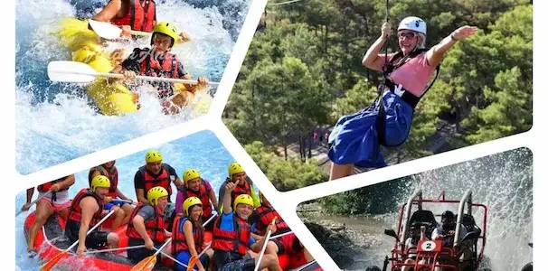 Rafting + Buggy + Zipline Combo