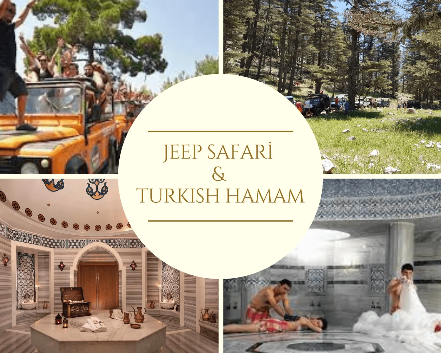 Taurus Jeep Safari + Turkish Bath